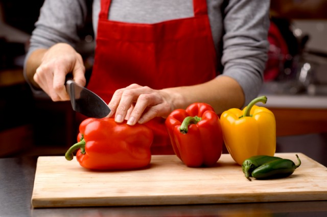DIETING DOWN: HEALTHY STUFFED RED BELL PEPPERS - New Aging Parents